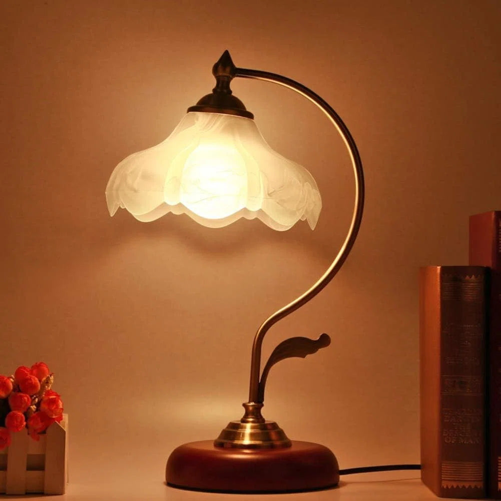 Brass Dome Metal Table Lamp Retro