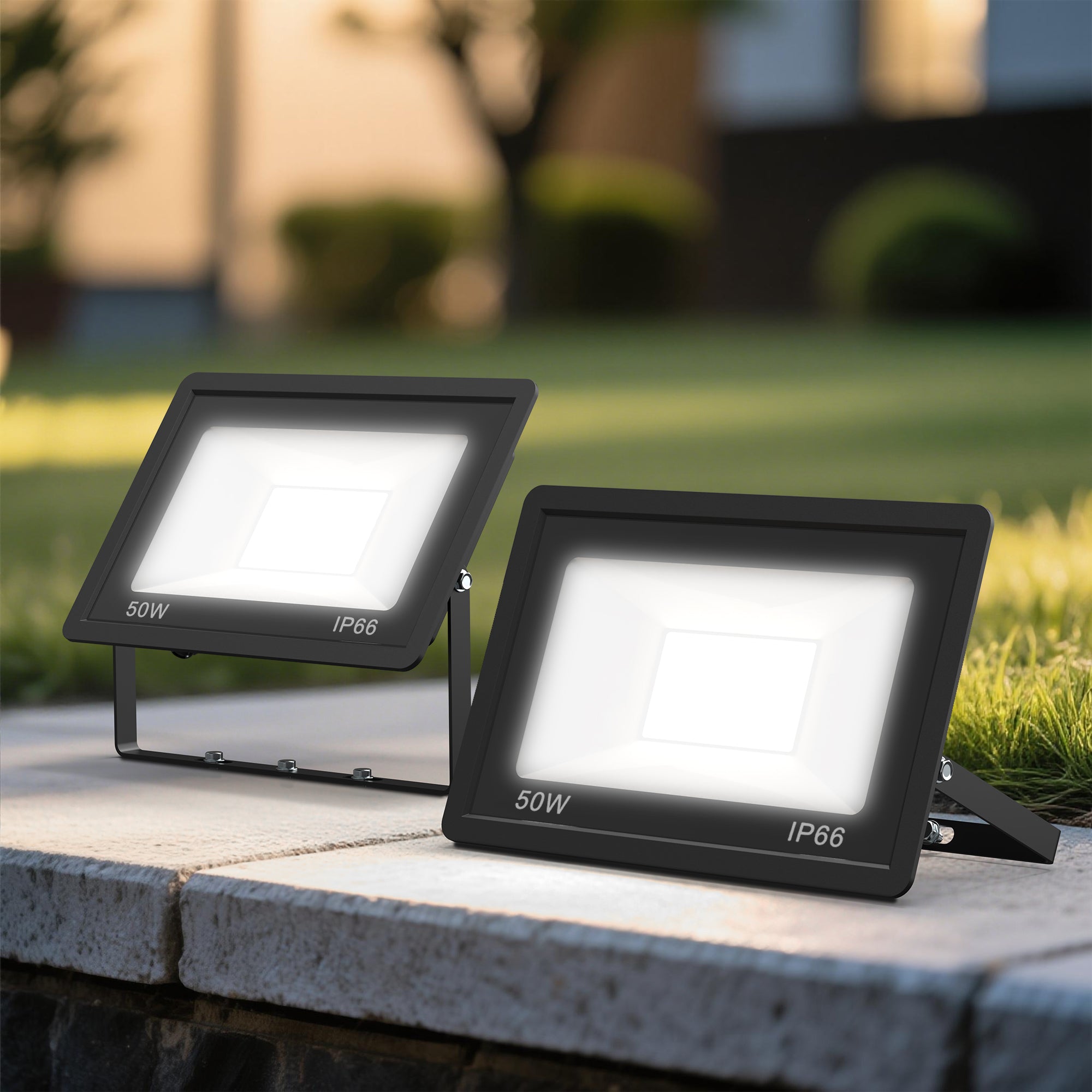 Outdoor Flood Lights, IP66 Waterproof Work Light