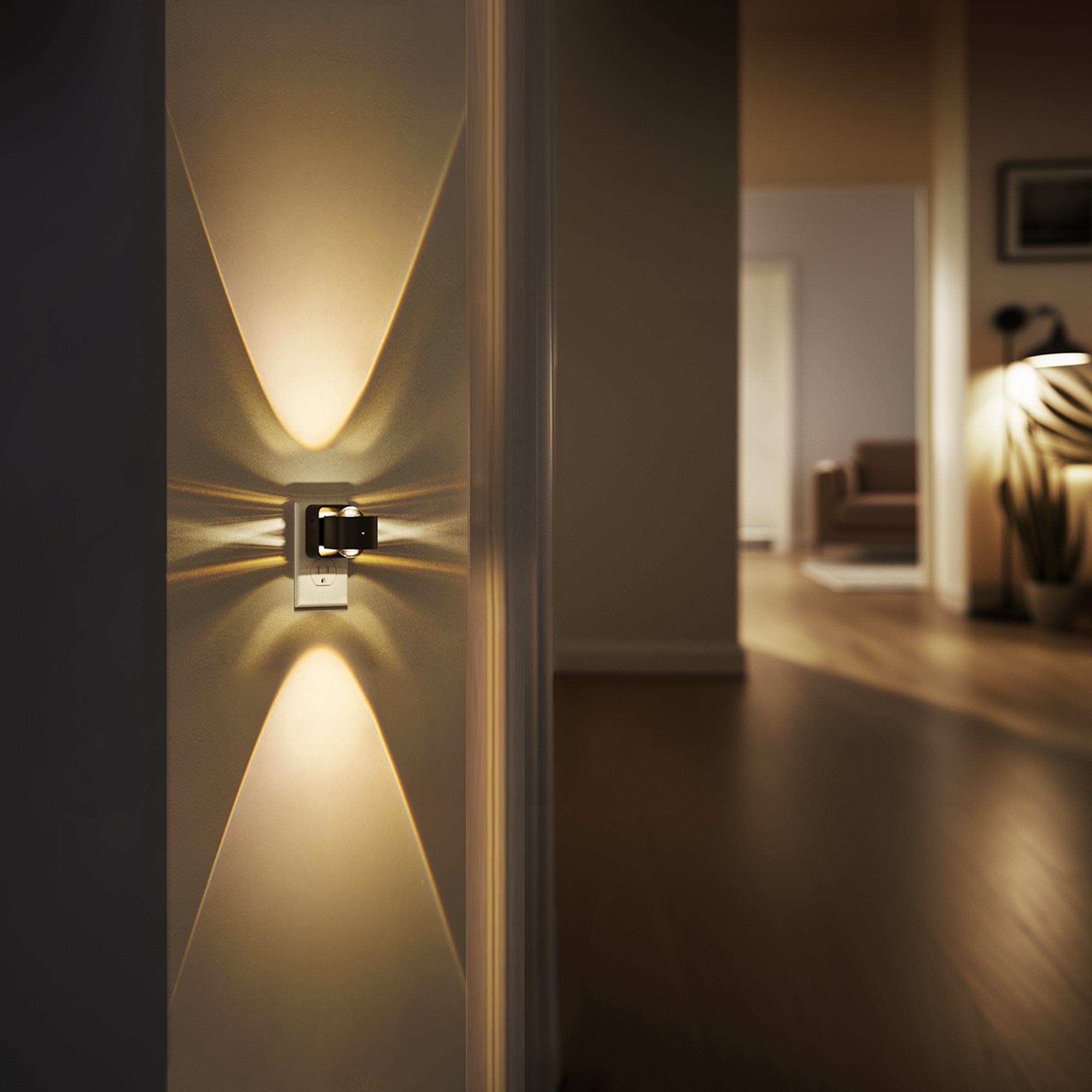 Plug-in Night Light Projector 180°Rotating