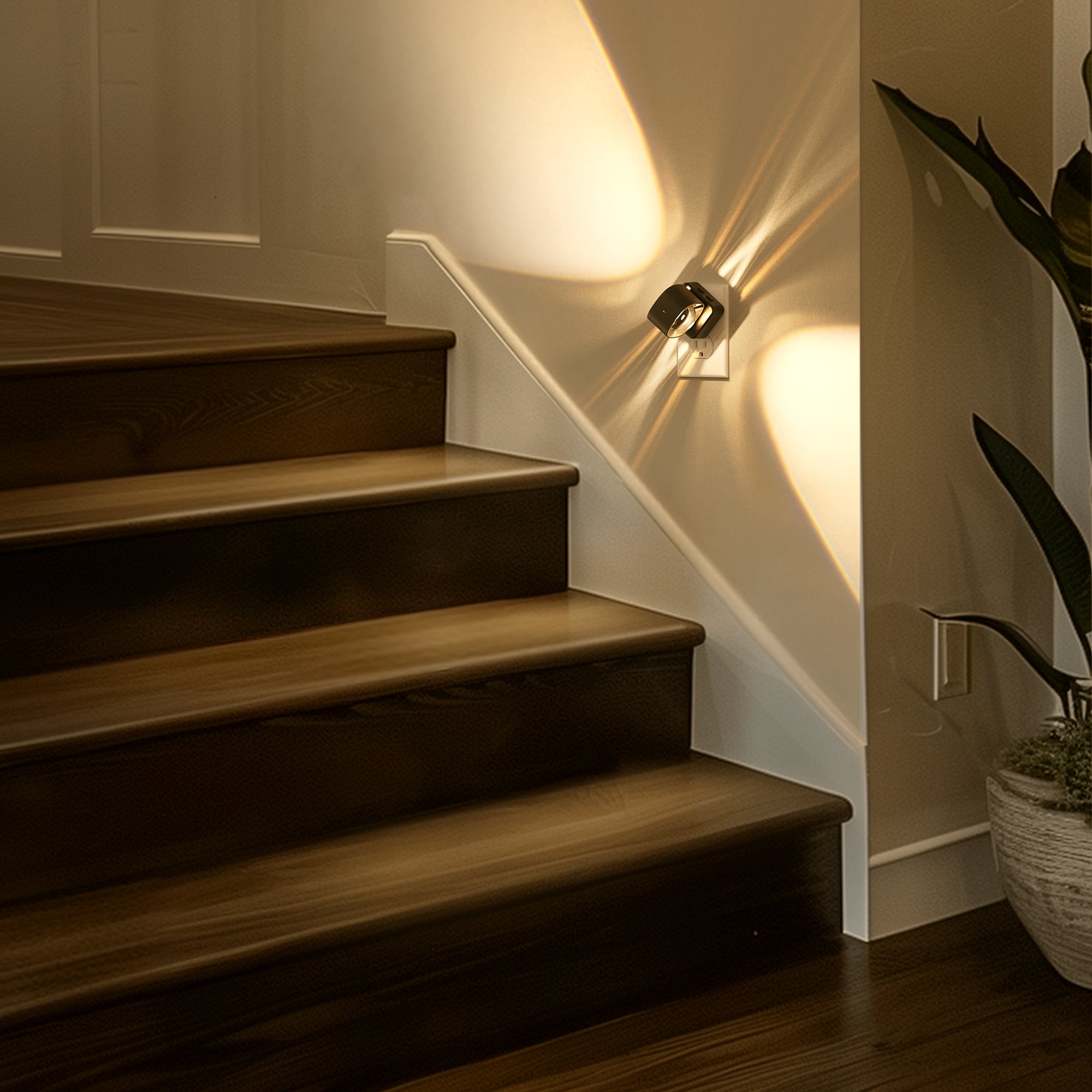 Plug-in Night Light Projector 180°Rotating