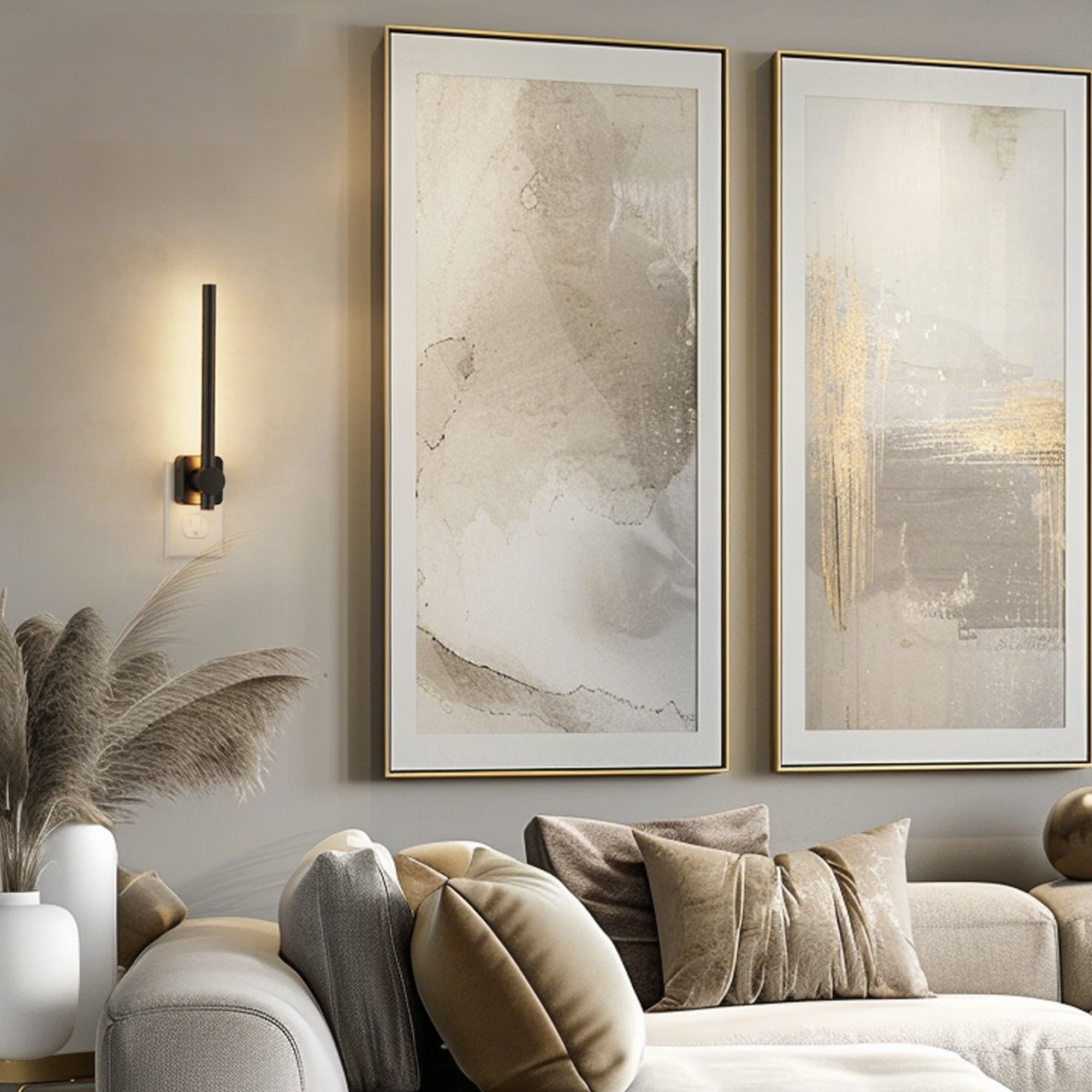 Plug-in Night Light Linear Design