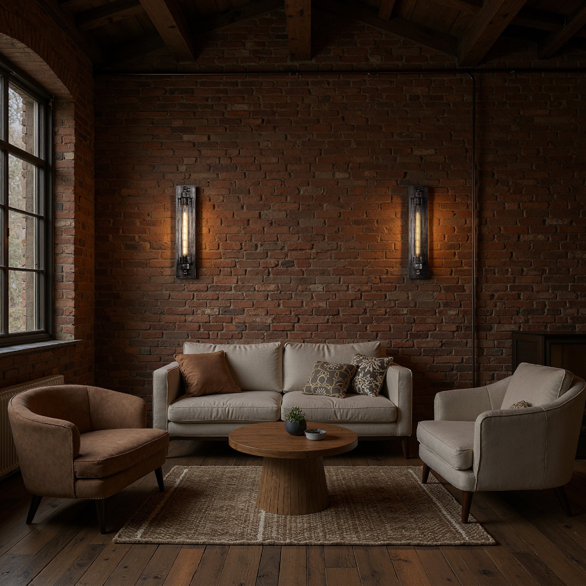 Wall Sconce Retro Wrought Iron Wall Light Fixtures