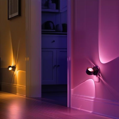 Plug-in Night Light Wall Sconce Style Up & Down Projection