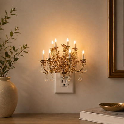 Halloween Gothic Chandelier Plug-In Night Light