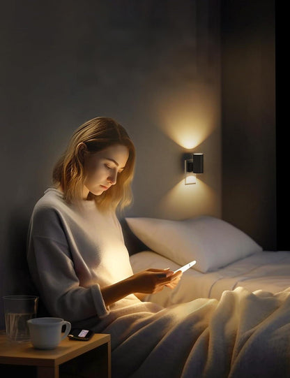 Plug-in Night Light Wall Sconce Style