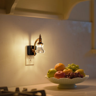 Plug-in Night Light Floral Style (Down)