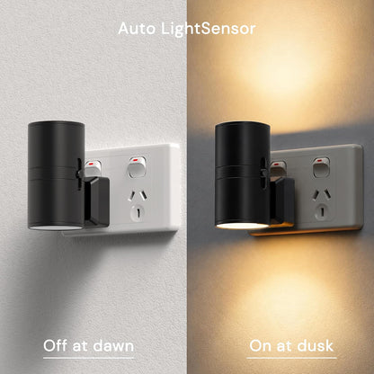 Plug-in Night Light Wall Sconce Style AU
