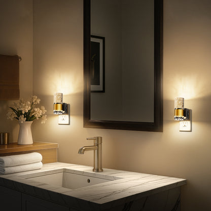 Plug-in Night Light Acrylic Bubble Style