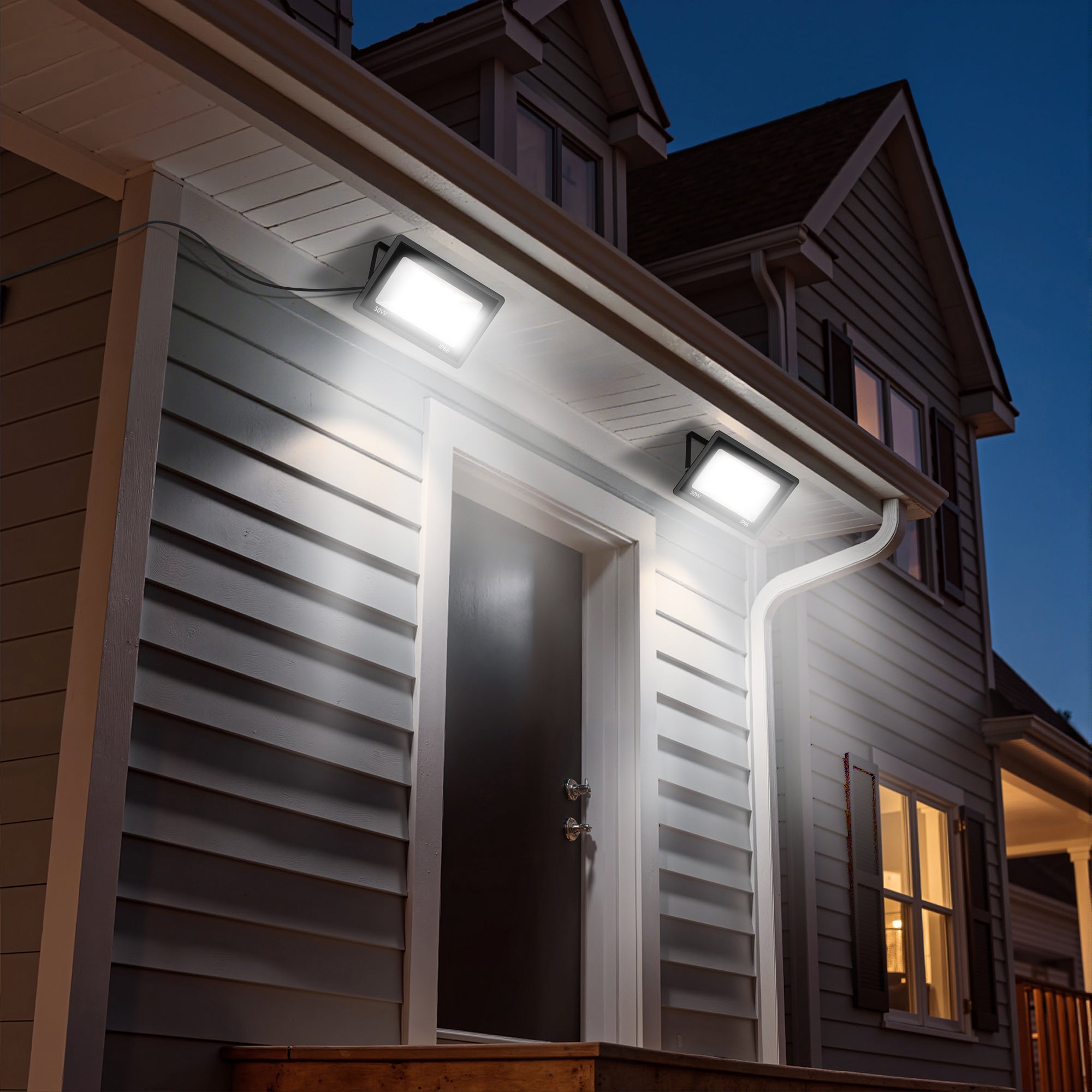 Outdoor Flood Lights, IP66 Waterproof Work Light