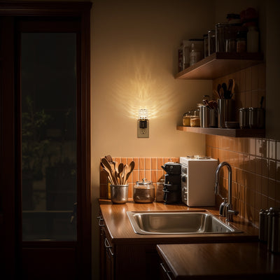 Plug-in Night Light Crystal Diamond Style