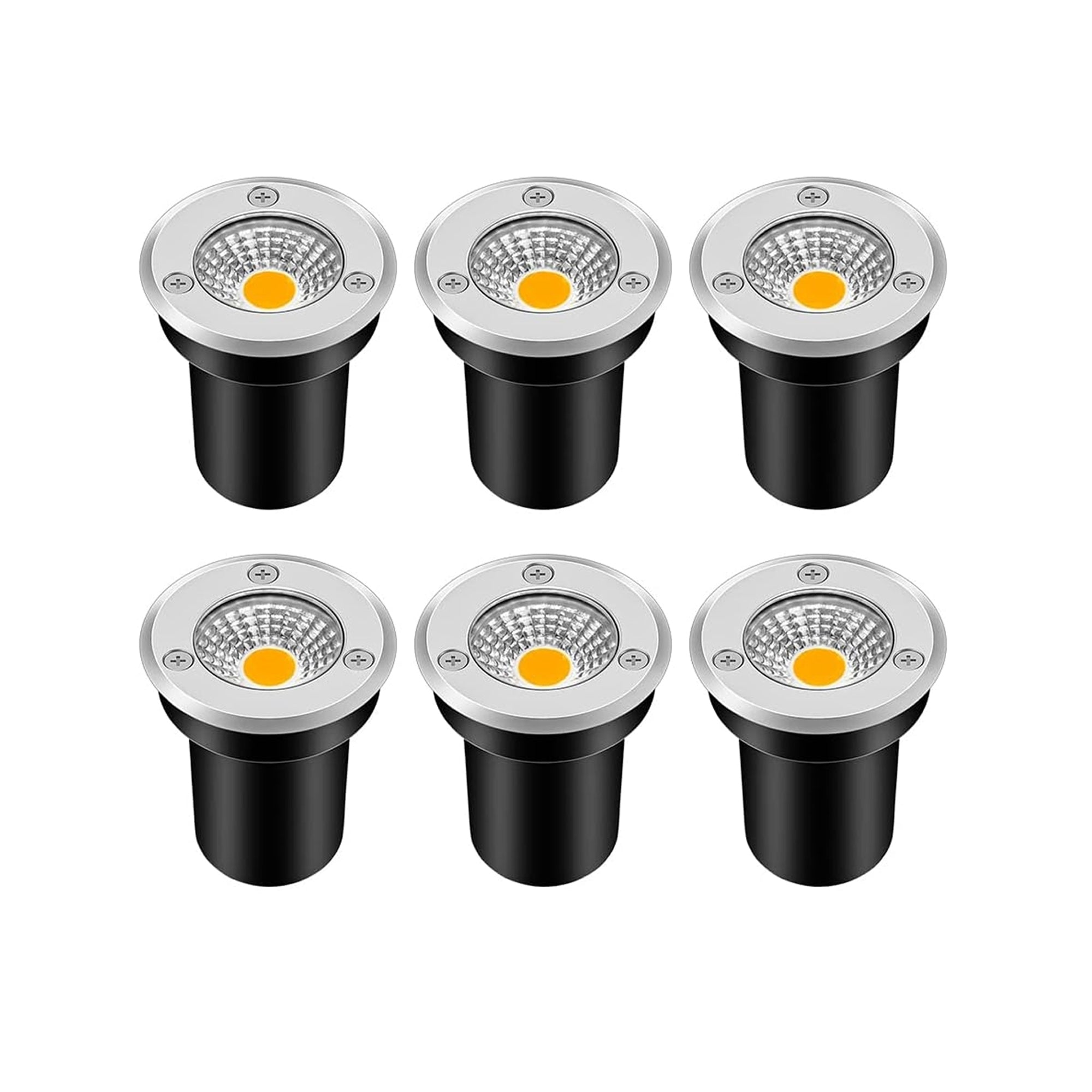 In-Ground Lights with Remote Control, RGB Modes