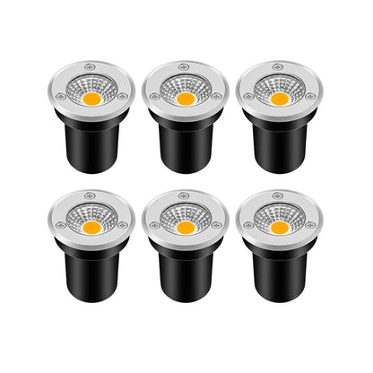 In-Ground Lights with Remote Control, RGB Modes