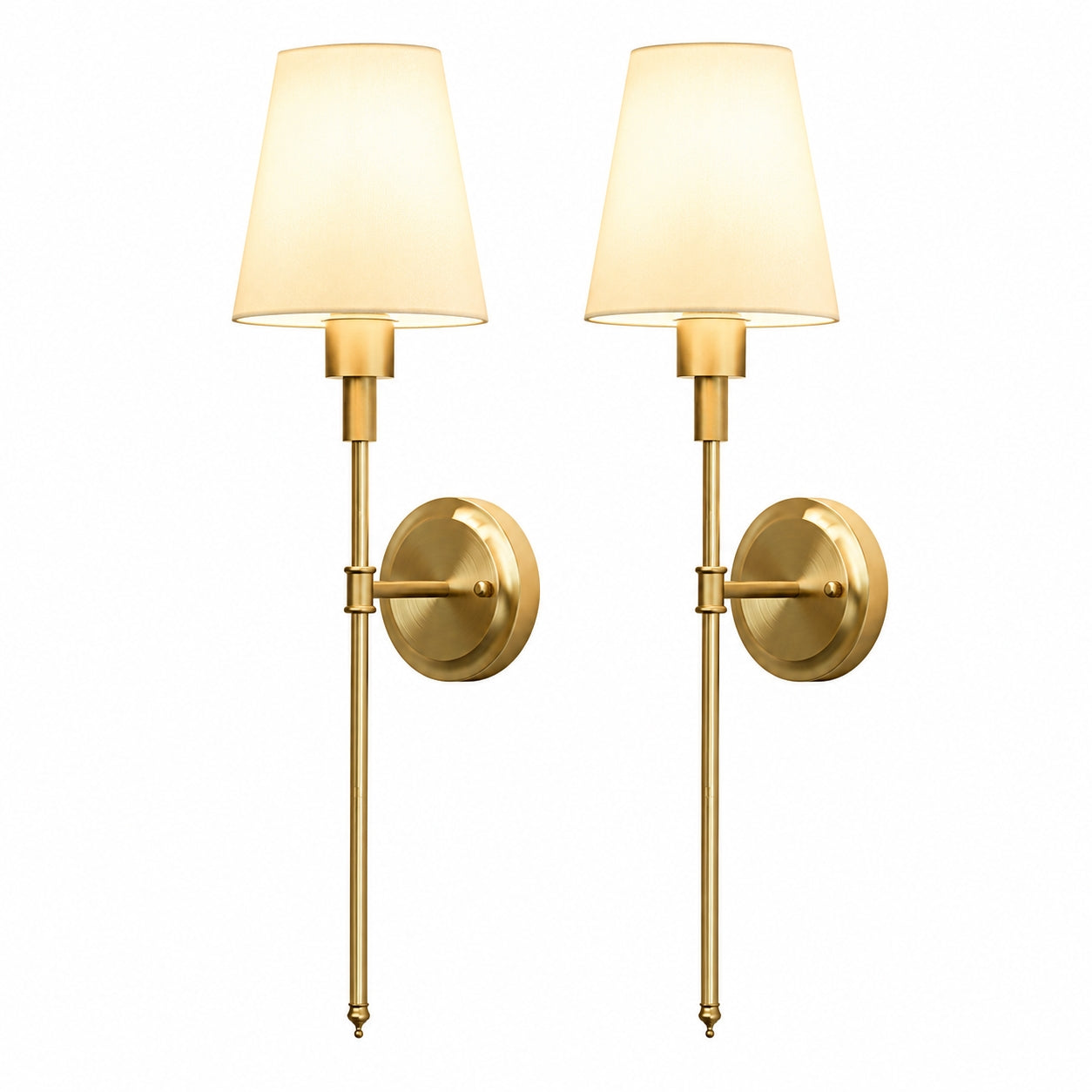 Wall Sconce Battery Operated, Gold with 15 Color Modes