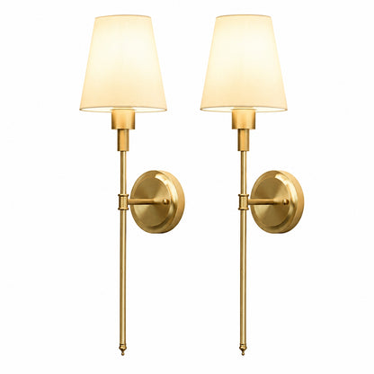 Wall Sconce Battery Operated, Gold with 15 Color Modes