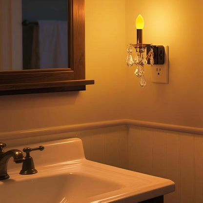 Plug-in Night Light Flameless Candle Style