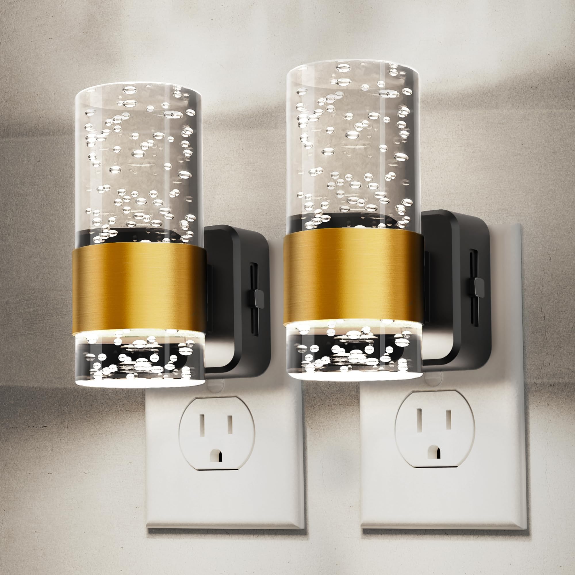 L LOHAS LED White Light LED Night Light with Adjustable Brightness