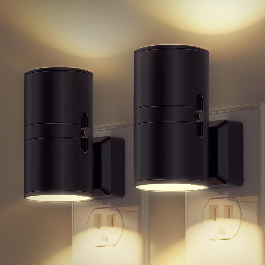 Plug-in Night Light Wall Sconce Style - [lohasled]