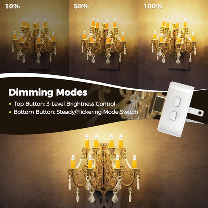 Plug-in Night Light Chandelier Design