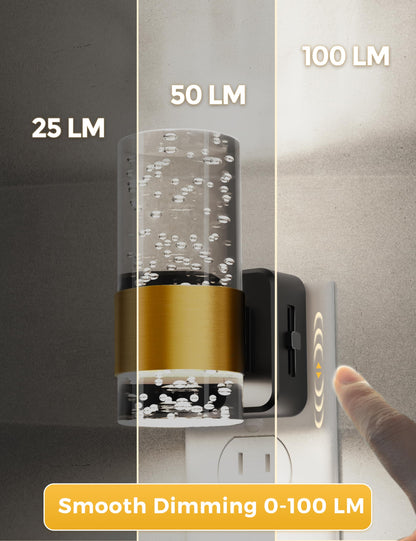 L LOHAS LED White Light LED Night Light with Adjustable Brightness