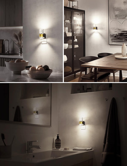 L LOHAS LED White Light LED Night Light with Adjustable Brightness