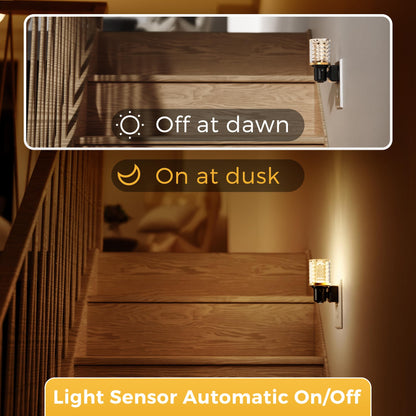 Plug-in Night Light Crystal Diamond Style
