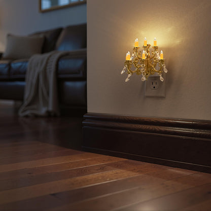 Plug-in Night Light Chandelier Design